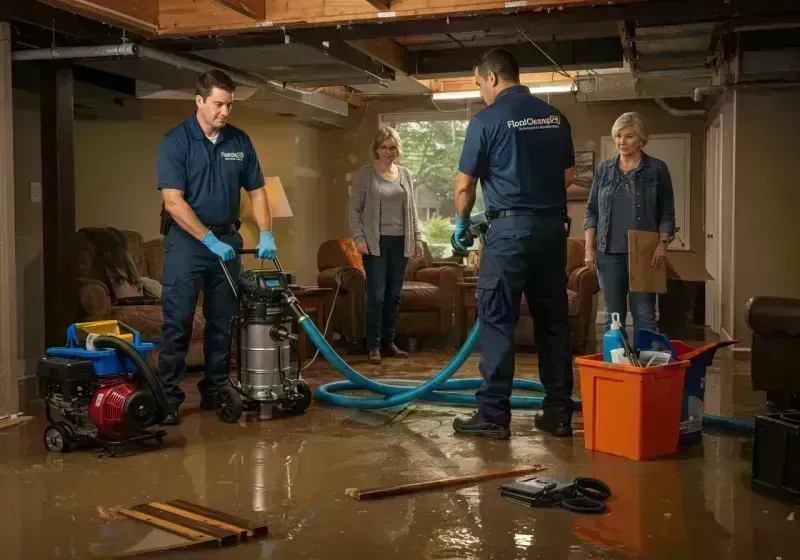 Basement Water Extraction and Removal Techniques process in Falling Water, TN